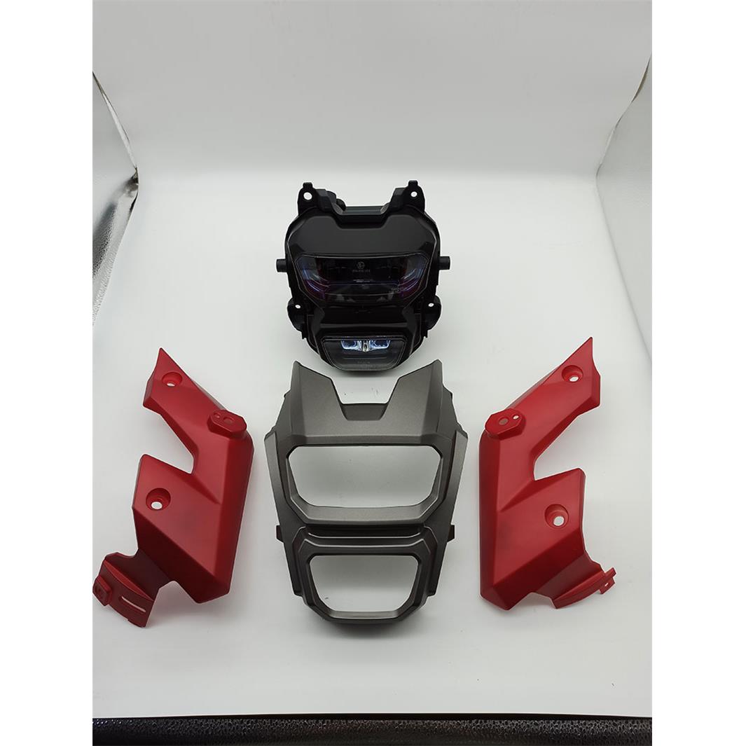适用Grom Msx125SF大灯总成车头外壳大灯罩转向灯支撑架外壳组装