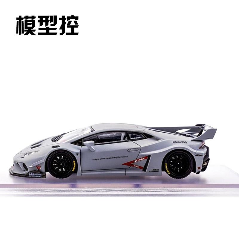 兰博基尼Huracan小牛 LB宽体改装1:64KINGMODEL开盖限量合金车模图片