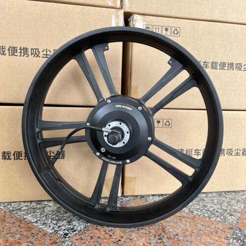 super73电动雪地车轮毂电机一体式48V功率750W轮毂20寸霍尔信号