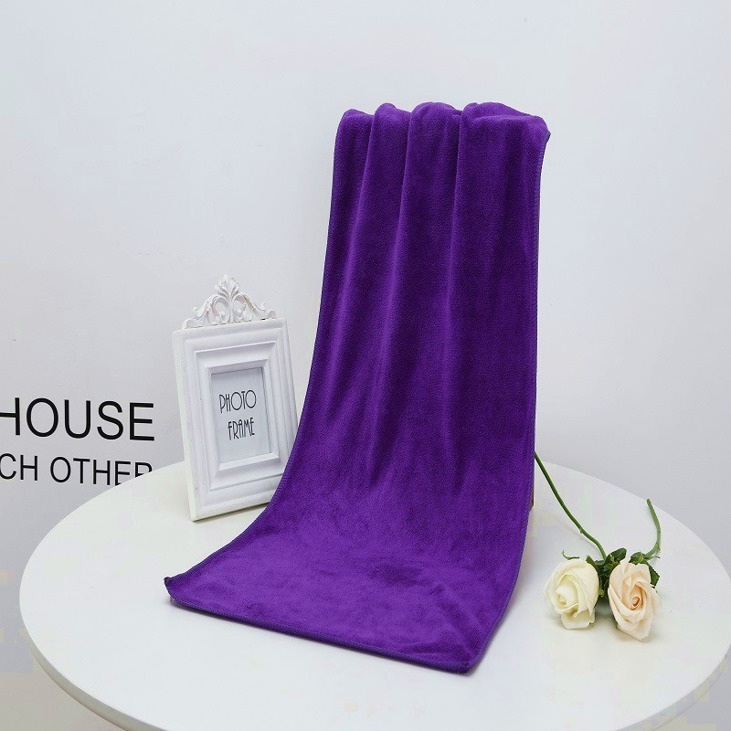 大毛巾美容院加厚铺床比纯棉柔软吸水洗脸毛巾 家用酒店专用浴巾