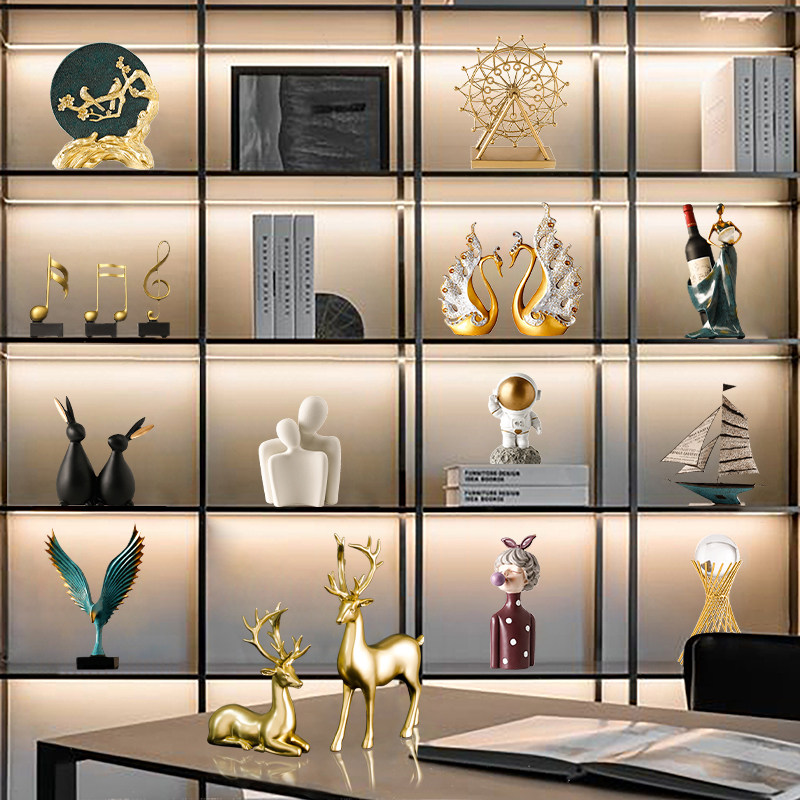 客厅酒柜房间装饰品电视柜摆件家居创意乔迁新居礼品轻奢软装搭配