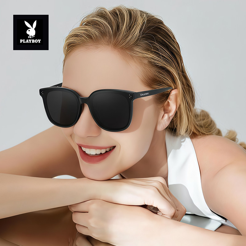 花花公子2026年新款墨镜女款防紫外线海边大牌太阳镜男款35006