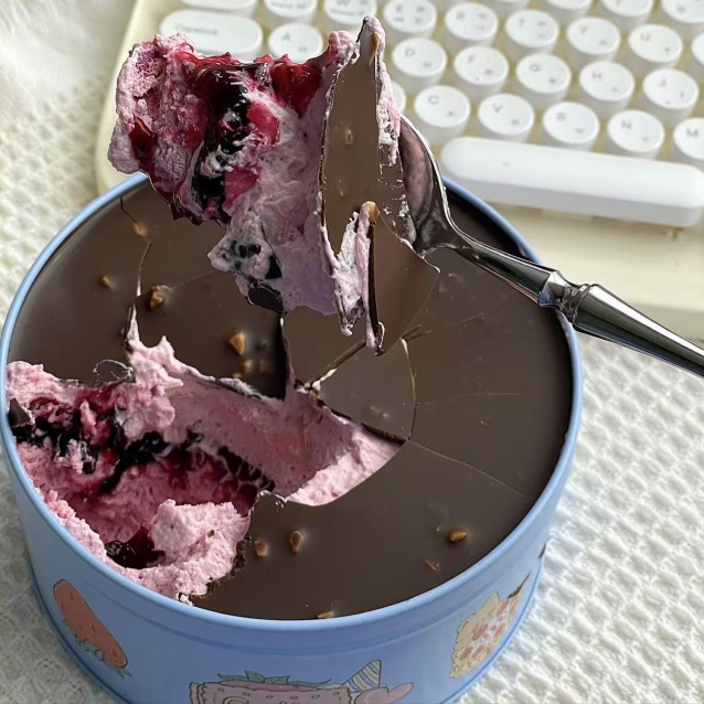 网红罐罐蛋糕慕斯甜品巧克力脆皮罐装零食下午茶小蛋糕追剧甜品