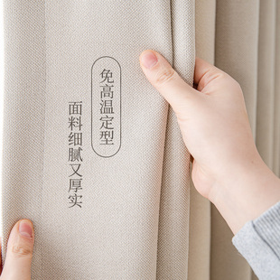 流行网红热销榜 窗帘现代简约轻奢挑空客厅丝绒遮光卧室2021年新款