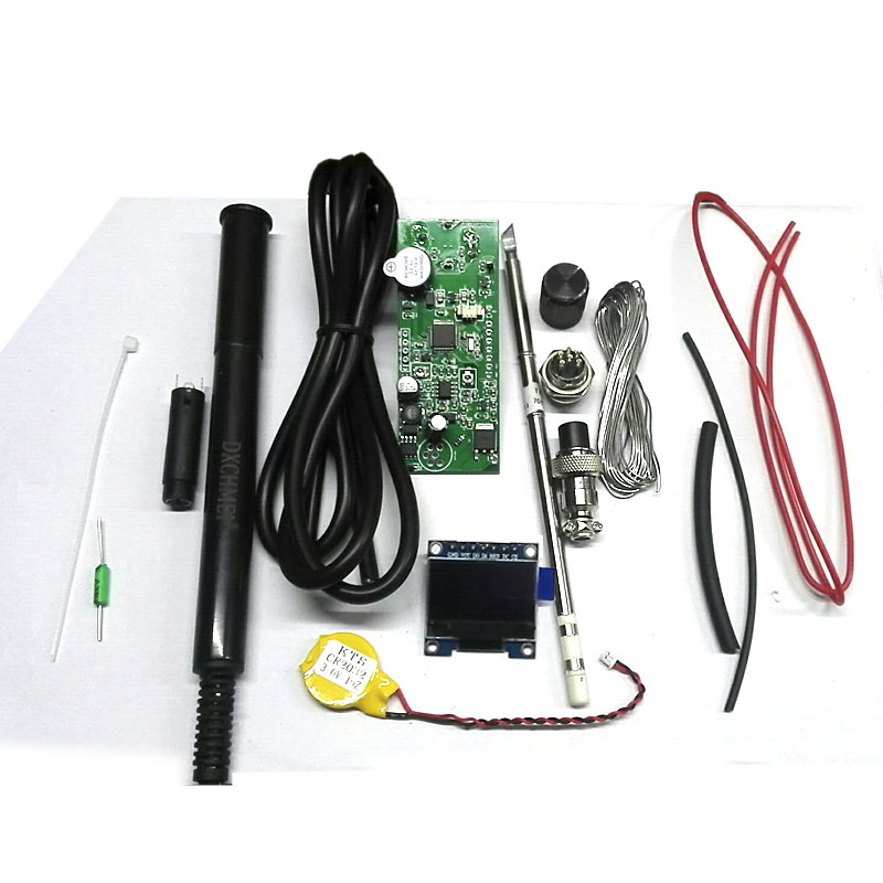 (K1柄)晨美三合一 T12/936电烙铁套件/T12焊台DIY套件/白菜白光