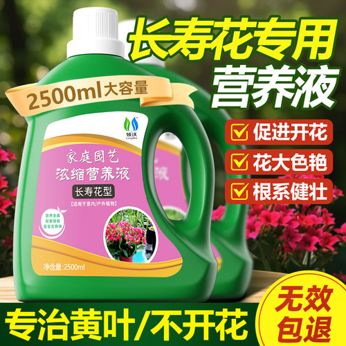 长寿花营养液专用肥水培植物通用型阳台室内盆栽绿植花卉养花肥料