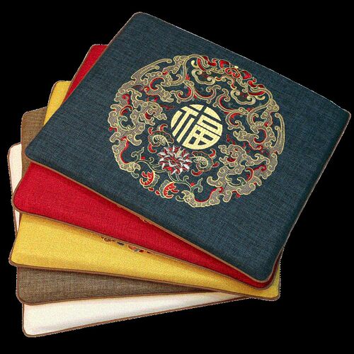 中式福字结婚喜庆红木沙发夏凉餐椅坐垫皇宫圈茶椅太师椅垫定做垫
