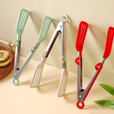 德国夹子厨房防烫夹烧烤食物夹菜夹子煎牛排专用夹食品夹子不锈钢