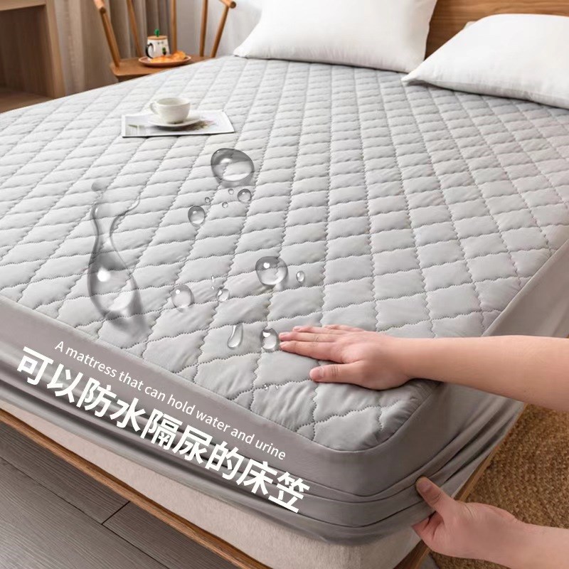 防水床笠单件床罩防尘罩加厚夹棉床单定制隔尿透气床垫保护套全包