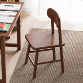 实木椅子家用电脑椅客厅沙发椅学习椅书桌靠背椅卧室座椅舒服久坐