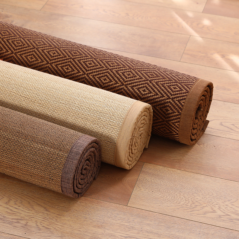 飘窗垫四季通用坐垫窗台垫榻榻米阳台地毯竹编席子窗台垫地垫定做