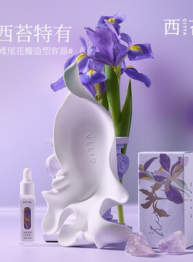 CITTA/西苔 鸢尾花瓣扩香晶石高级卧室香薰礼盒男女送礼摆件