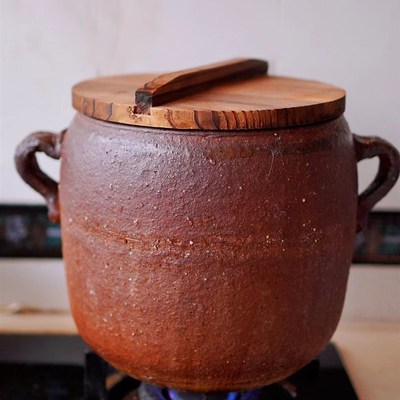 老式土砂锅传统煲汤炖肉明火燃气粗沙陶罐煎卤熬药煮粥瓦罐商家用