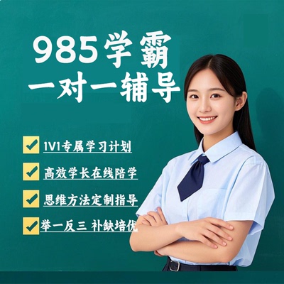 语文数学英语线上一对一辅导网课