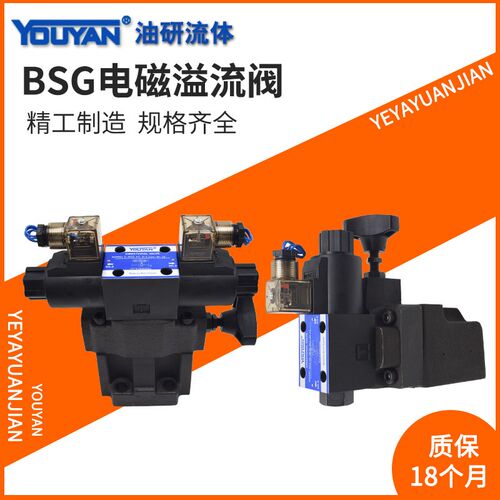 BST液压SBSG-03电磁溢流阀S BSG-03-06-10-2B3B 2B2 2B3A 3C3 1PN