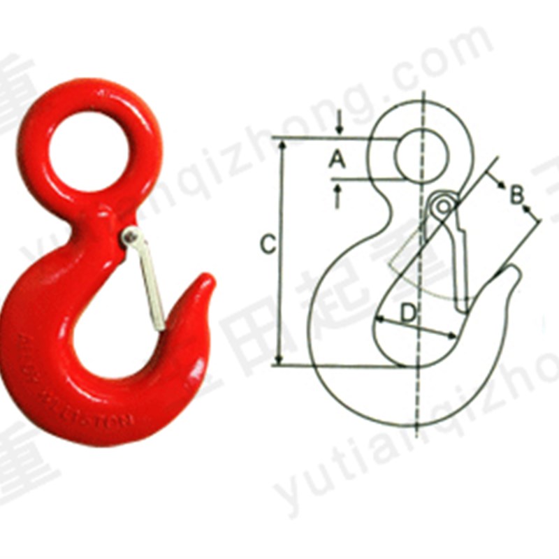 起重吊钩/环眼吊钩/吊钩/吊索具/0.5吨--30吨《320C 》图片