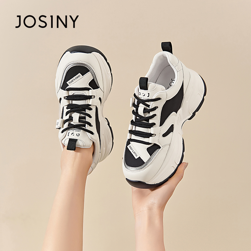 卓诗尼运动鞋女2024新款春秋