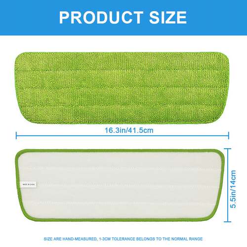 适配Swiffer PowerMop喷水拖把布喷雾拖布垫梯形粘贴纤维布头跨境