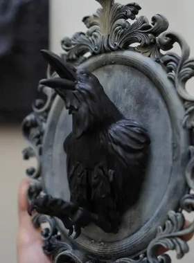 gothi e wall art deor哥特式生物框架墙壁艺术装饰品