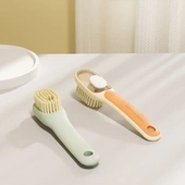 出液软毛洗衣加液清洁鞋 鞋 按压式 刷子软毛不伤鞋 刷子 刷二合一洗鞋