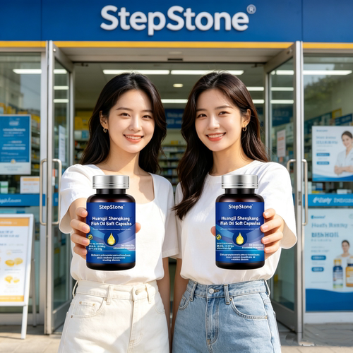 【旗舰正品】StepStone深海鱼油成人中老年高纯度omega-3+DHA+EPA