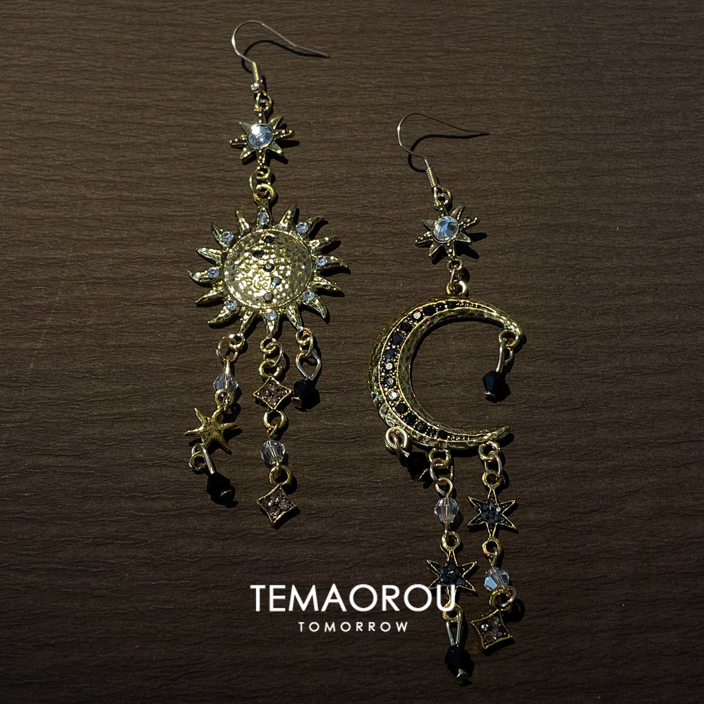 复古星月流苏耳钩耳环女独特气质百搭夸张耳钉小众设计高级感耳饰,饰品/流行首饰/时尚饰品新,耳环,淘宝优惠券,粉丝福利购,淘宝优惠卷