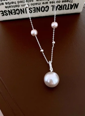 法式复古不规则珍珠项链女简约时尚气质百搭锁骨链轻奢高级感项饰