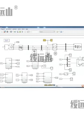 虚拟同步发电机离网并网无缝切换MATLAB仿真模型VSG simulink建模