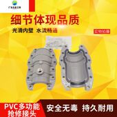 160 110 200 250 400 PVC哈夫节快速抢修水管接头哈夫节63 315