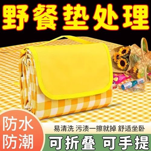 户外露营野餐垫加厚折叠防潮垫