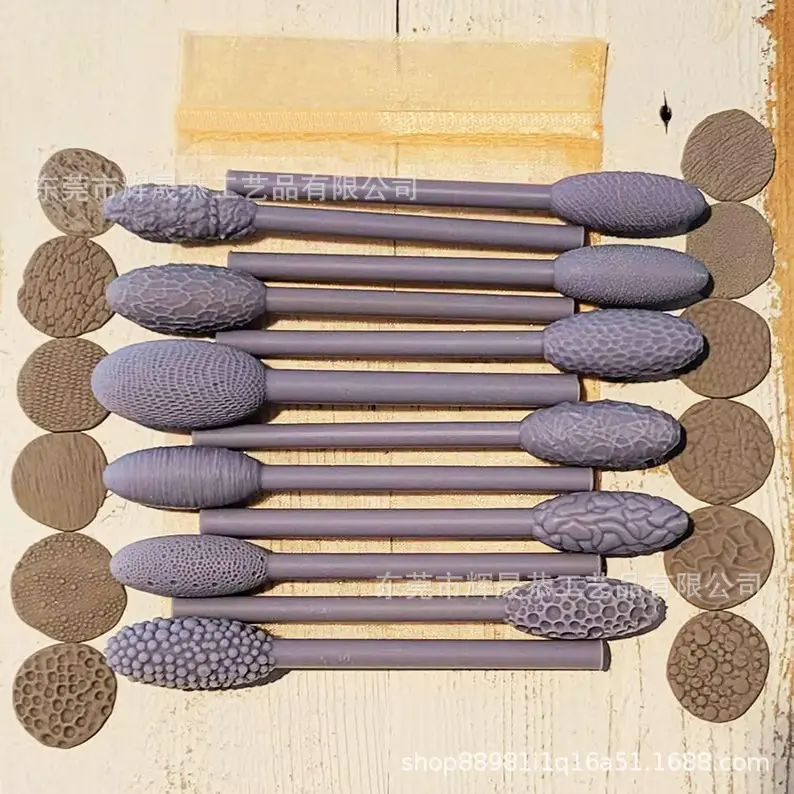 新品texture tool sets for lay art粘土艺术纹理工具套装
