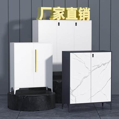 新型鞋柜收纳柜一体靠墙入门口室外过道电梯口大容量多层超大鞋架