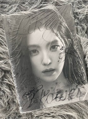 裴珠泫专辑 IRENE迷你1 Like A Flower小卡周边红贝贝Red Velvet