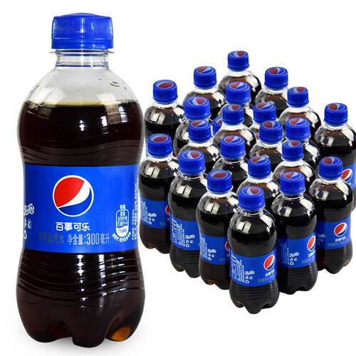百事可乐碳酸饮料整箱300ml*24瓶小瓶装饮品Pepsi小可乐原味汽水