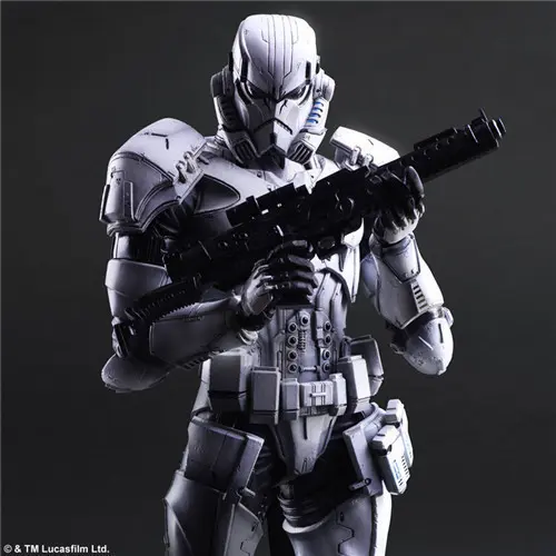 星球大战 Play Arts 改PA改 白兵 暴风兵 关节可动 模型 盒装手办