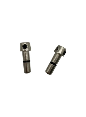 白色黑色雕刻刀连接头单头双头辘边机刻花机铲刀镶嵌微镶刀连接头