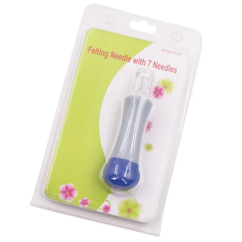 羊毛毡戳戳乐 羊毛戳针多头7针七针制作工具  手工工具针织用针