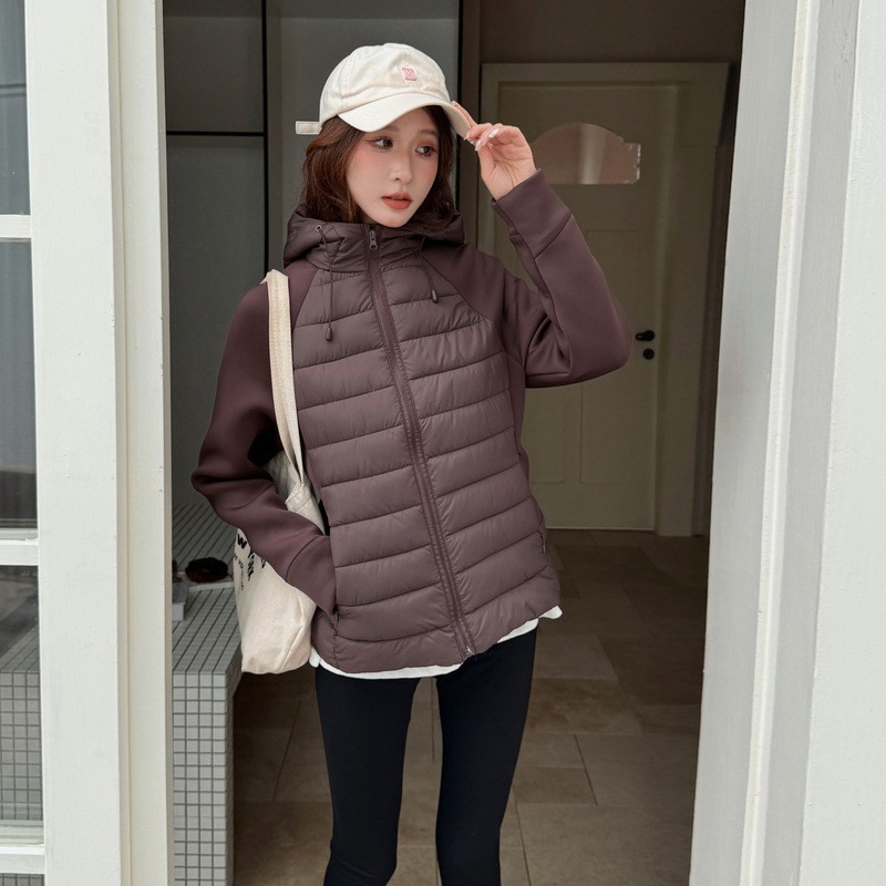 排骨羽绒棉服女2025新款