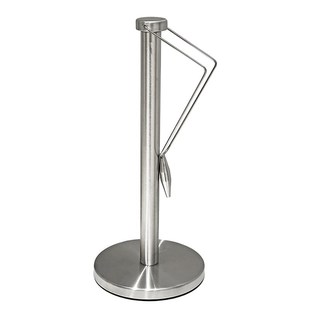 厨房卷纸架大卷筒纸挂架台v面立式懒人抹布架子免打孔保鲜膜收纳