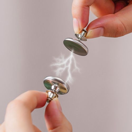 窗帘磁吸扣可拆卸门帘窗t帘防漏光磁铁闭合固定神器免钉绑带扣环