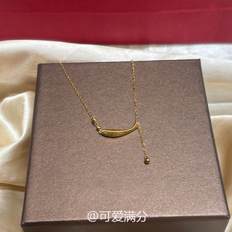 新年新中式金色小鱼流苏吊坠项链女配饰复古精致简约气质毛衣链,饰品/流行首饰/时尚饰品新,项链,淘宝优惠券,粉丝福利购,淘宝优惠卷
