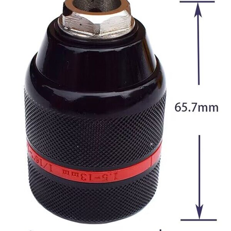 金属棘轮自锁钻夹头 防锁死螺母压板易拆 接头电T动扳手变电钻夹