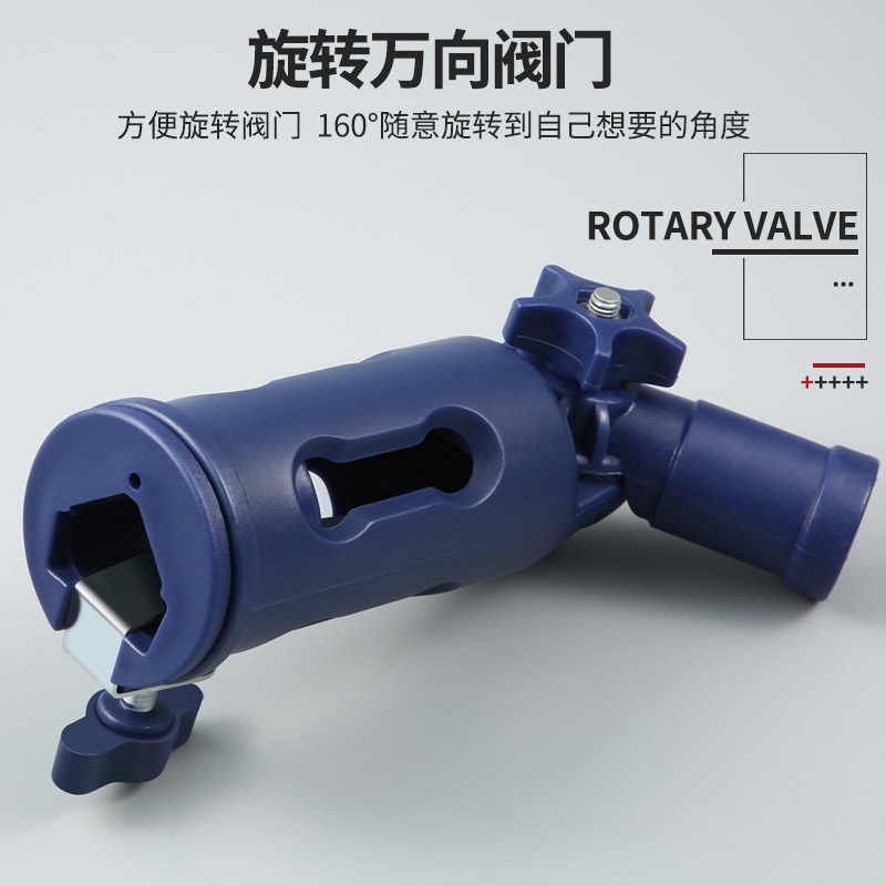 滚筒刷子油灰刀万向夹持器夹子转接头油漆杆Q连接器工具死角刷漆