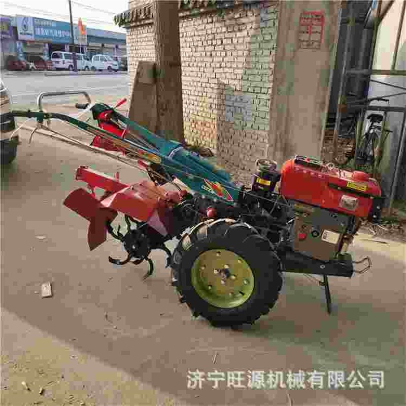 手扶拖拉a机麦扶手收割拉机拖柴油手扶大马力拖拉小机