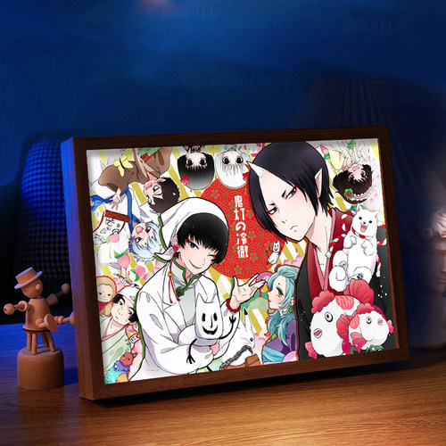 鬼灯的冷彻灯光画二次元动漫周边小夜灯创意卡通生日礼物桌面摆件