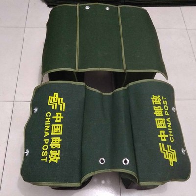 包邮加厚帆布半摩托车电动车自行车快递员邮电邮政送报送货员邮包