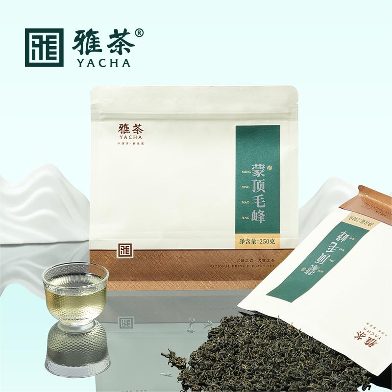 雅茶袋装自立袋蒙顶毛峰口粮茶办公室茶毛峰茶叶绿茶茶叶自立袋装