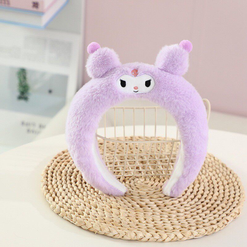 卡通库洛米毛绒发箍头饰可爱