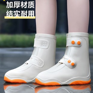 套硅胶防雨鞋 防水鞋 套外穿雨天防滑加厚耐磨备Z美儿童雨 女款 雨鞋