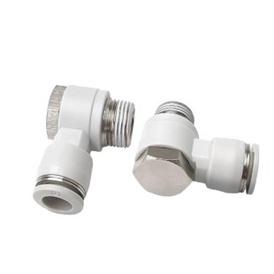 气动气管MPH外六角弯头快速快插接头MPH4